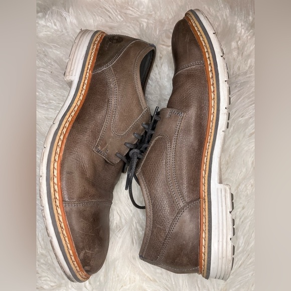 Timberland Men\'s Brown Leather Derbys